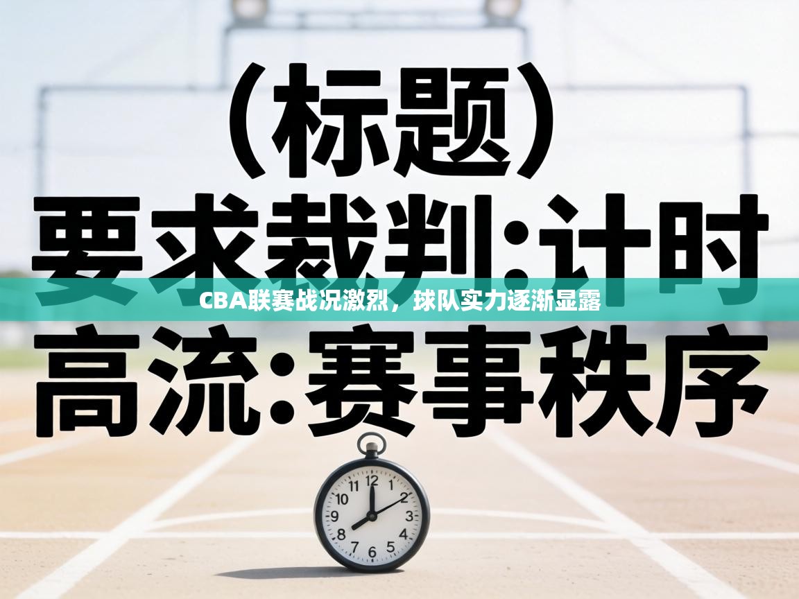 CBA联赛战况激烈，球队实力逐渐显露  第2张